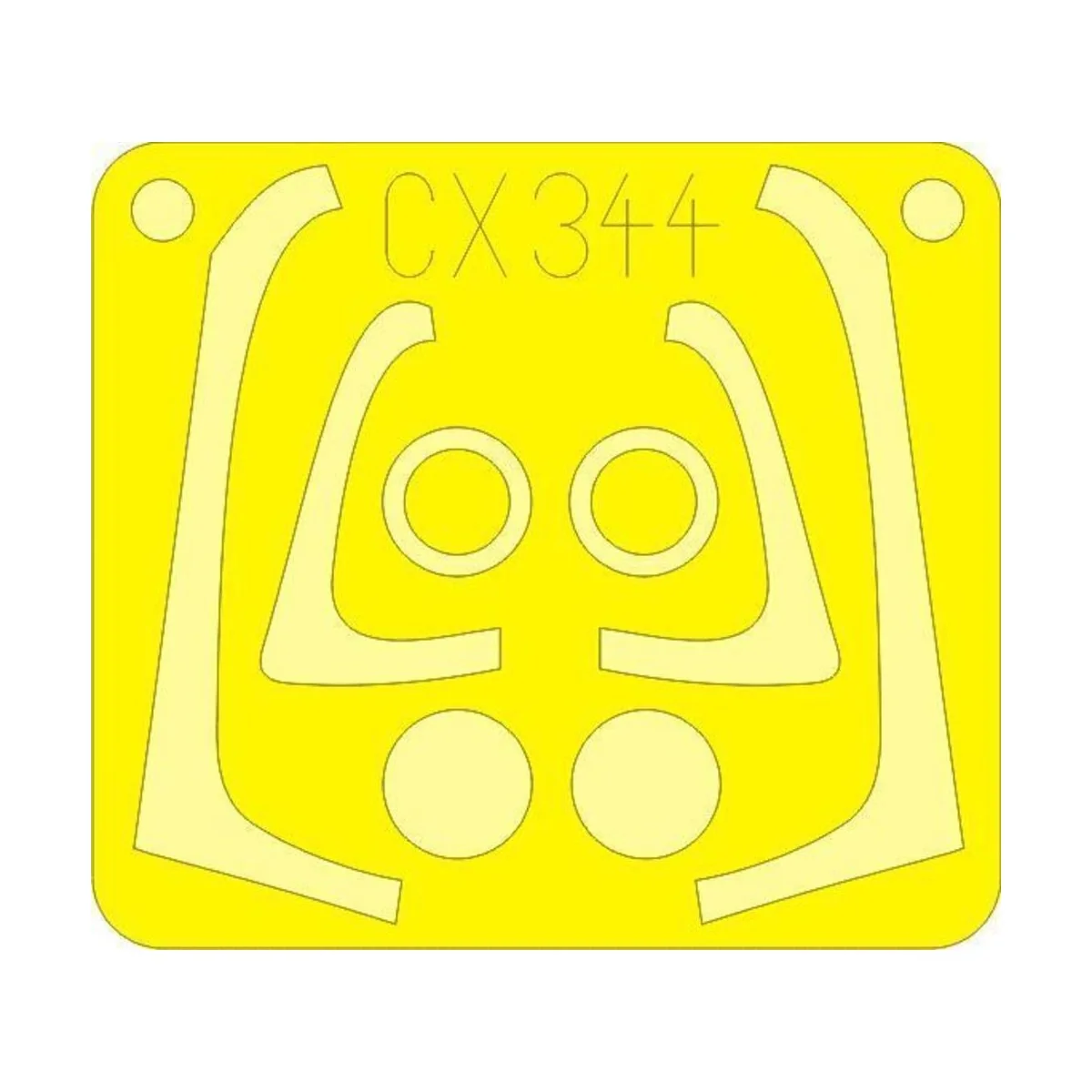 EF-2000 single seater for Hasegawa - Eduard Accessories CX344