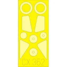 F-102 for Meng - Eduard Accessories CX352