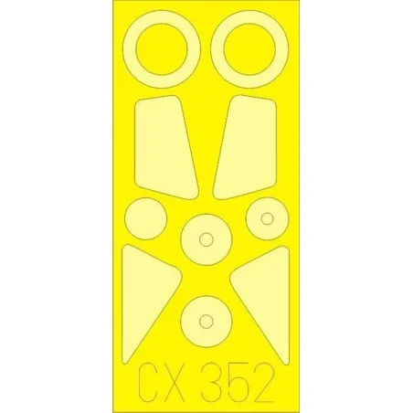 F-102 for Meng, 1/72 - Eduard Accessories CX352