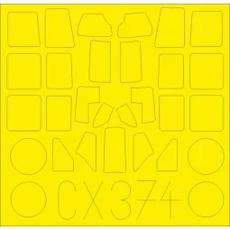 A6M3 for Tamiya - Eduard Accessories CX374