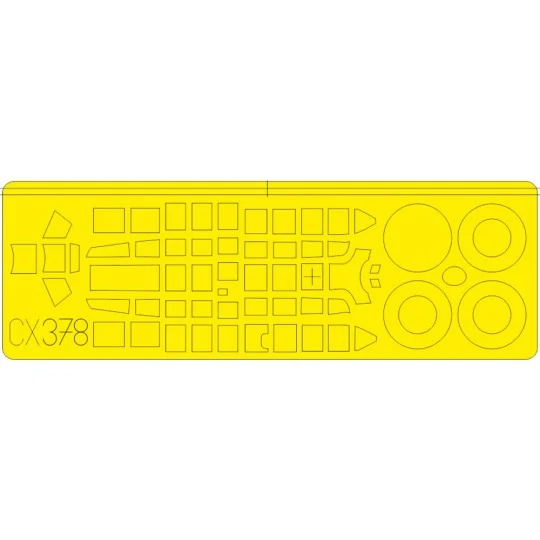 Bf 110G-4 Weekend for Eduard, 1/72 - Eduard Accessories CX378