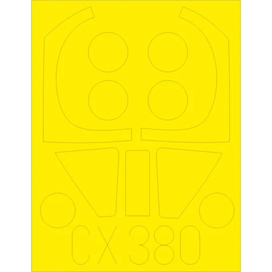 Harrier GR.1 for Airfix - Eduard Accessories CX380