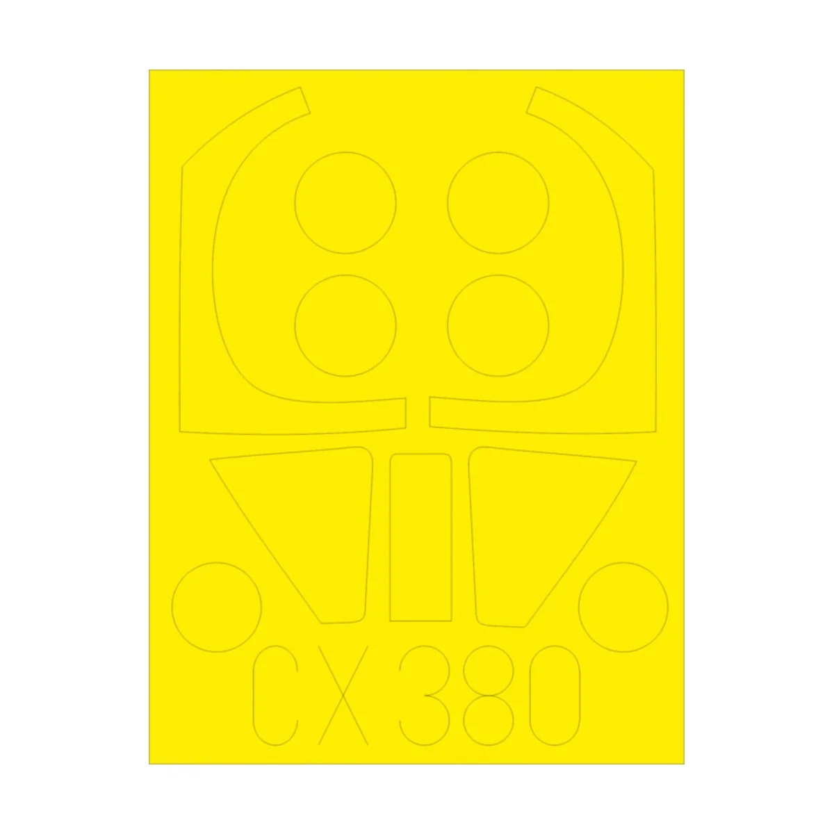 Harrier GR.1 for Airfix, 1/72 - Eduard Accessories CX380