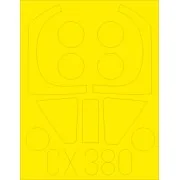 Harrier GR.1 for Airfix - Eduard Accessories CX380