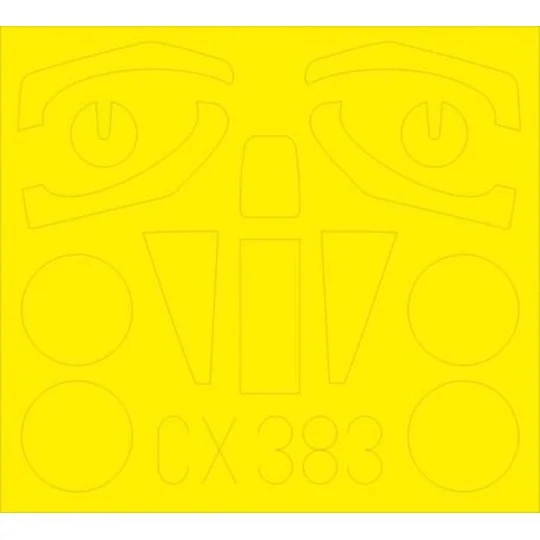 EE F.2A Lightning for Airfix, 1/72 - Eduard Accessories CX383 EE F.2A Lightning for Airfix, 1/72 - Eduard Accessories CX383