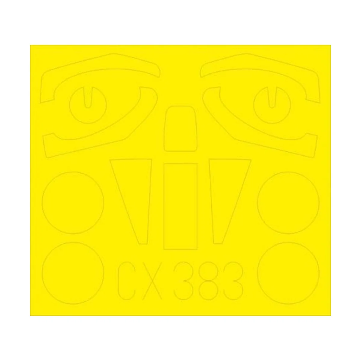 EE F.2A Lightning for Airfix, 1/72 - Eduard Accessories CX383 EE F.2A Lightning for Airfix, 1/72 - Eduard Accessories CX383