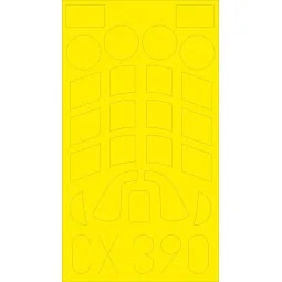 Hurricane Mk.I 1/72 for Airfix 1010, 1/72 - Eduard Accessories CX390