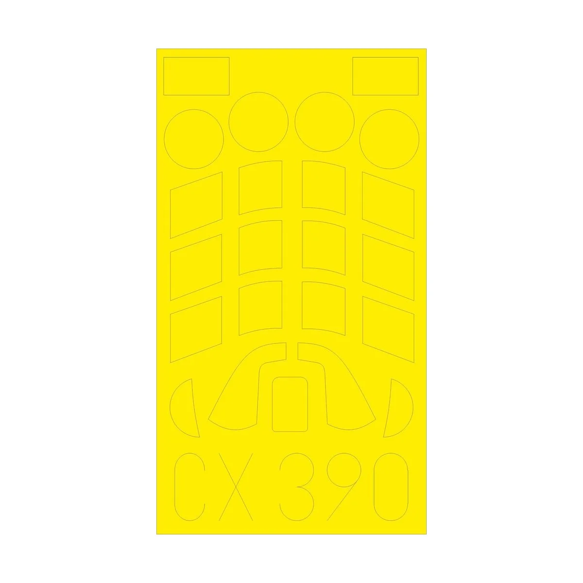 Hurricane Mk.I 1/72 for Airfix 1010 - Eduard Accessories CX390