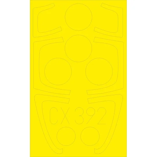 Su-27SM Flanker B 1/72 for Zvezda 7295 - Eduard Accessories CX392