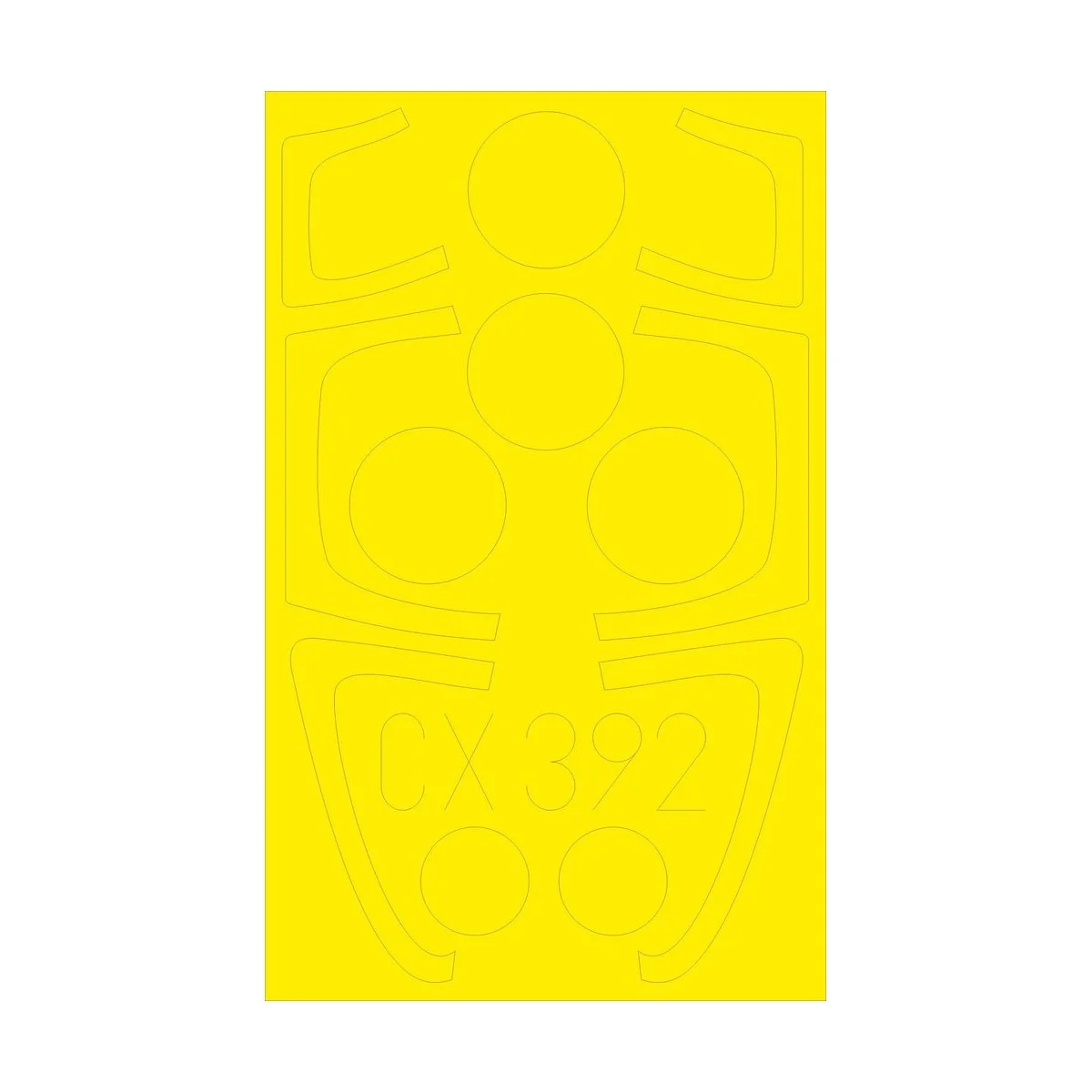 Su-27SM Flanker B 1/72 for Zvezda 7295 - Eduard Accessories CX392