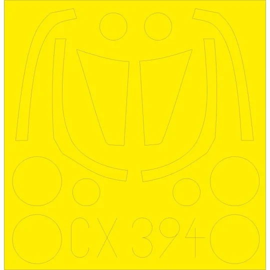 F-16CJ block 50 1/72 for Tamiya, 1/72 - Eduard Accessories CX394