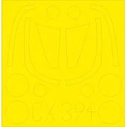 F-16CJ block 50 1/72 for Tamiya - Eduard Accessories CX394