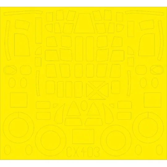 Stirling Mk.IV 1/72 for Italeri - Eduard Accessories CX403