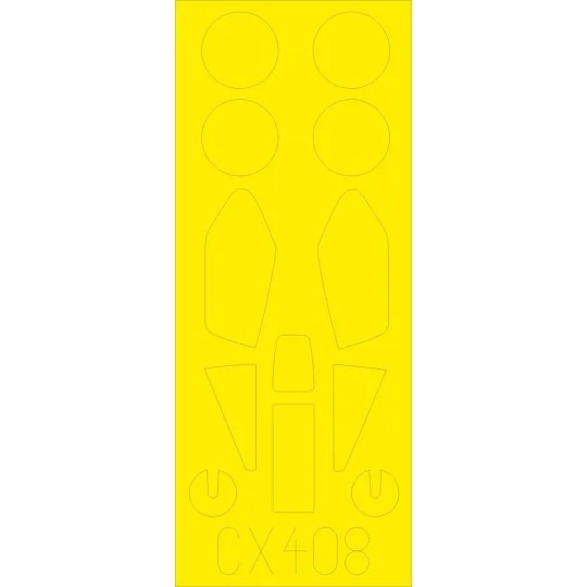 Lightning F.6 for Airfix - Eduard Accessories CX408