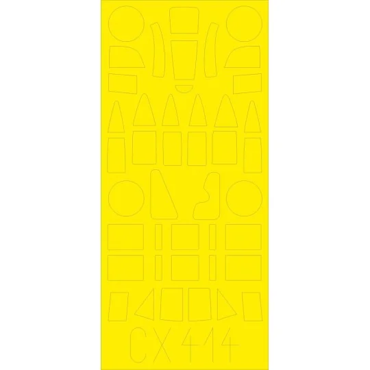 Defiant Mk.I for Airfix - Eduard Accessories CX414