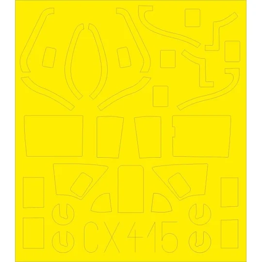 Beaufighter Mk.X for Airfix, 1/72 - Eduard Accessories CX415