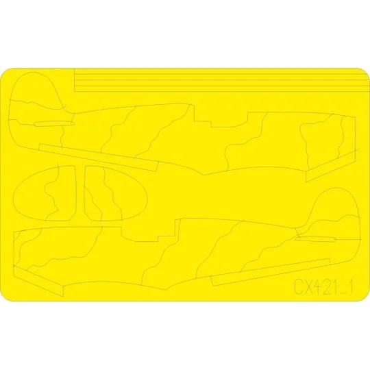 Spitfire camo scheme A, 1/72 - Eduard Accessories CX421