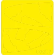 Spitfire camo scheme A - Eduard Accessories CX421