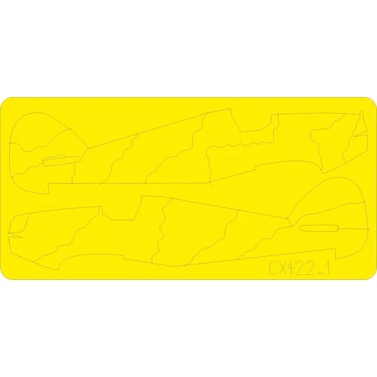 Hurricane camo scheme, 1/72 - Eduard Accessories CX422