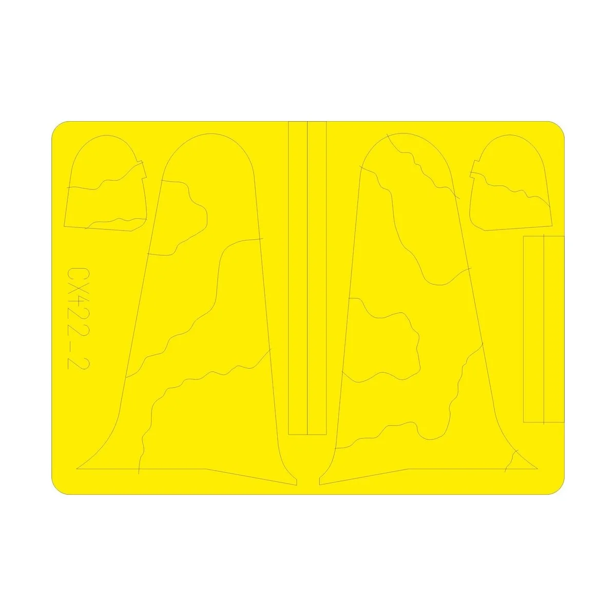 Hurricane camo scheme, 1/72 - Eduard Accessories CX422