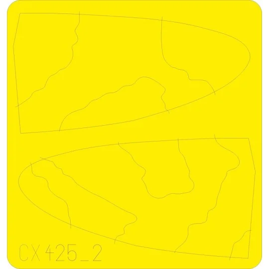 Spitfire camo scheme B - Eduard Accessories CX425