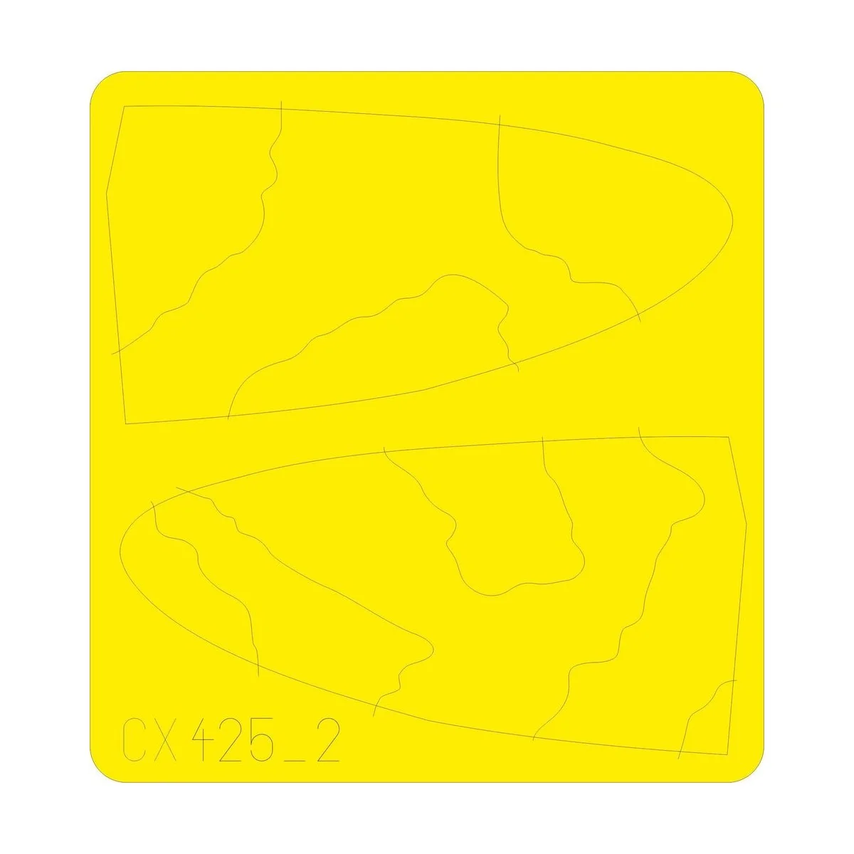 Spitfire camo scheme B - Eduard Accessories CX425