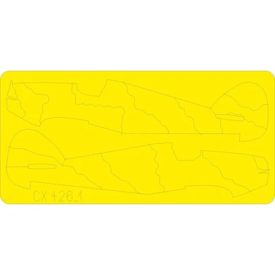 Hurricane camo scheme B - Eduard Accessories CX426