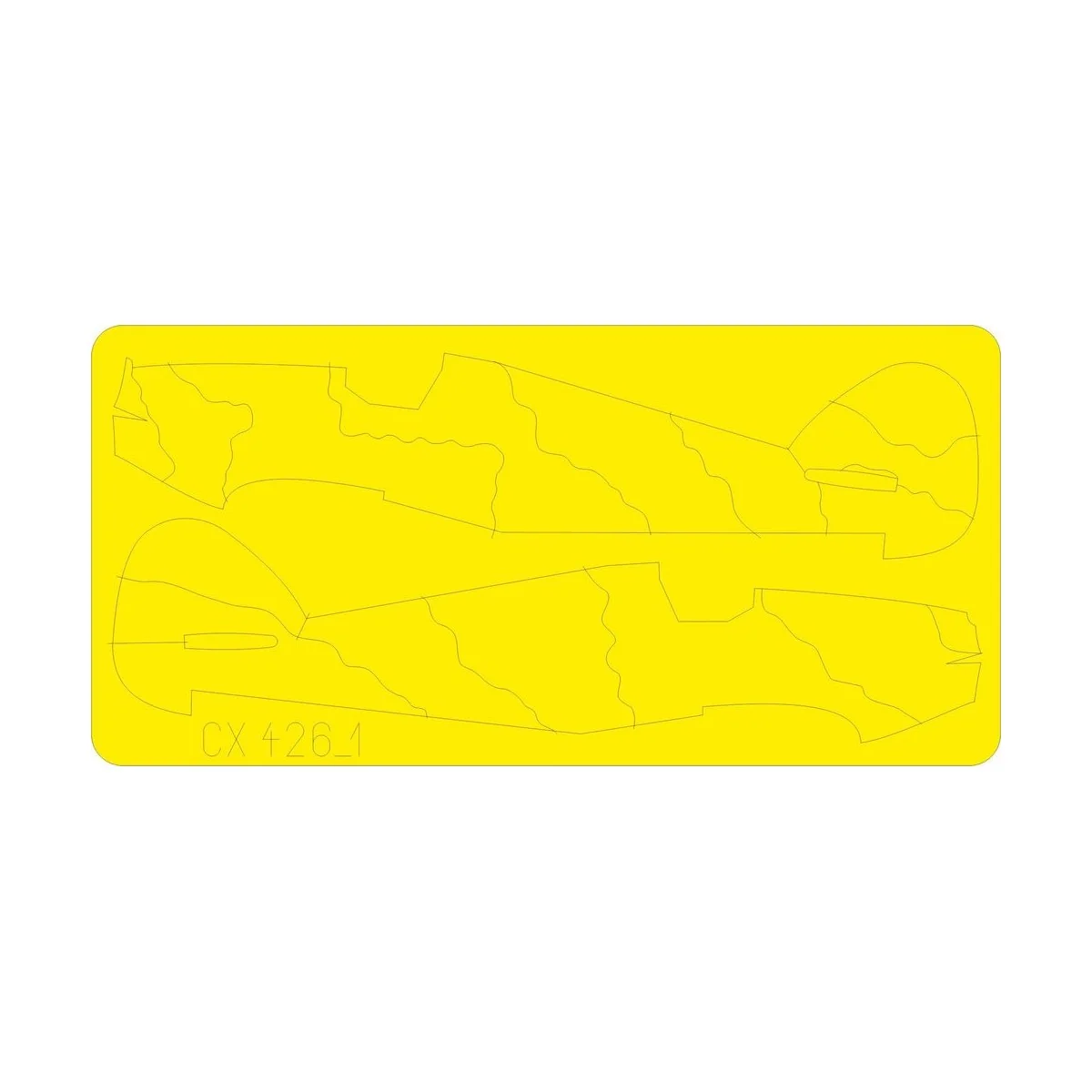 Hurricane camo scheme B, 1/72 - Eduard Accessories CX426