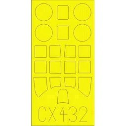 F4F-4 for Airfix - Eduard Accessories CX432