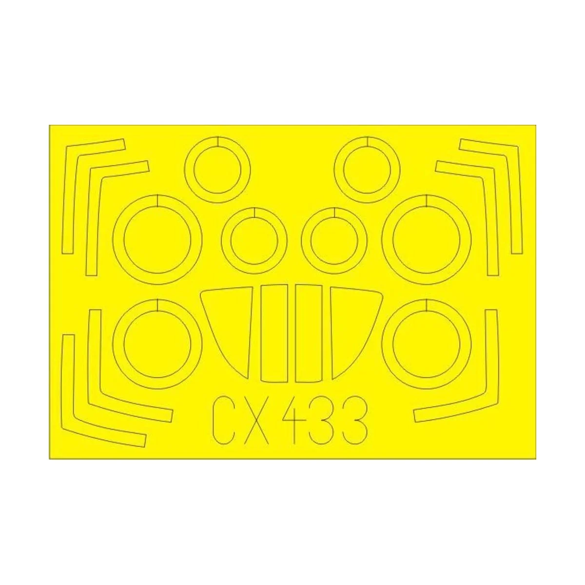 MiG-29A Izdeliye 9-12 for Trumpeter - Eduard Accessories CX433