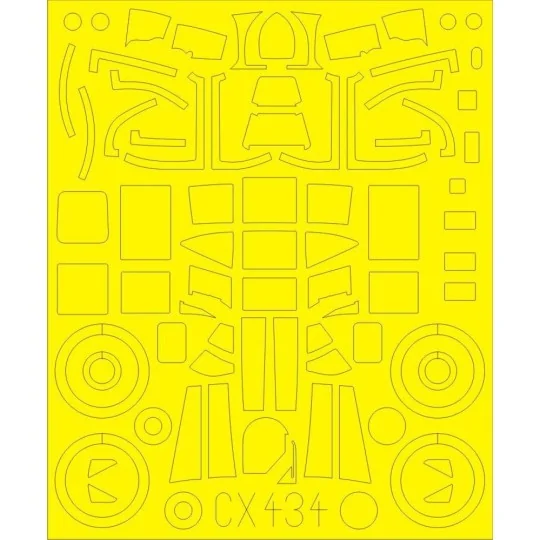 Shackleton MR.2 for Airfix - Eduard Accessories CX434