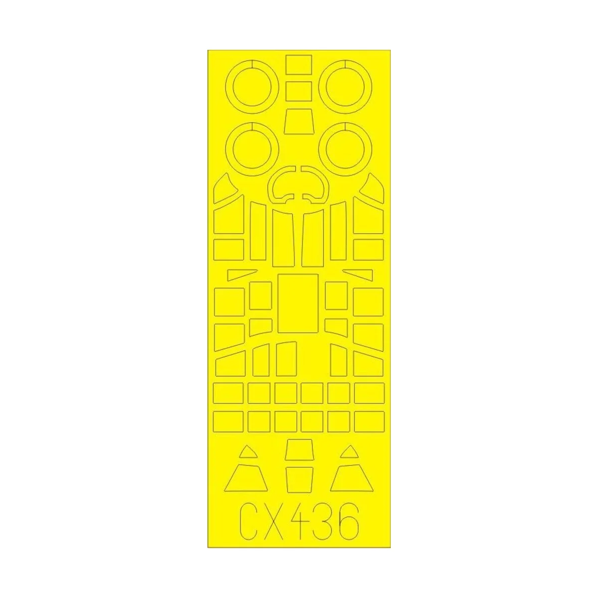 Ju87B-1 for Airfix, 1/72 - Eduard Accessories CX436 Ju87B-1 for Airfix, 1/72 - Eduard Accessories CX436