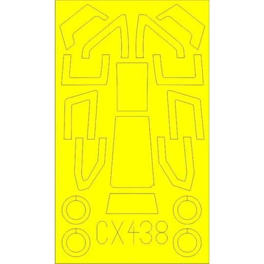 AH-64D Block II for Academy - Eduard Accessories CX438