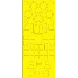 Ju 87B-2 for Zvezda - Eduard Accessories CX443