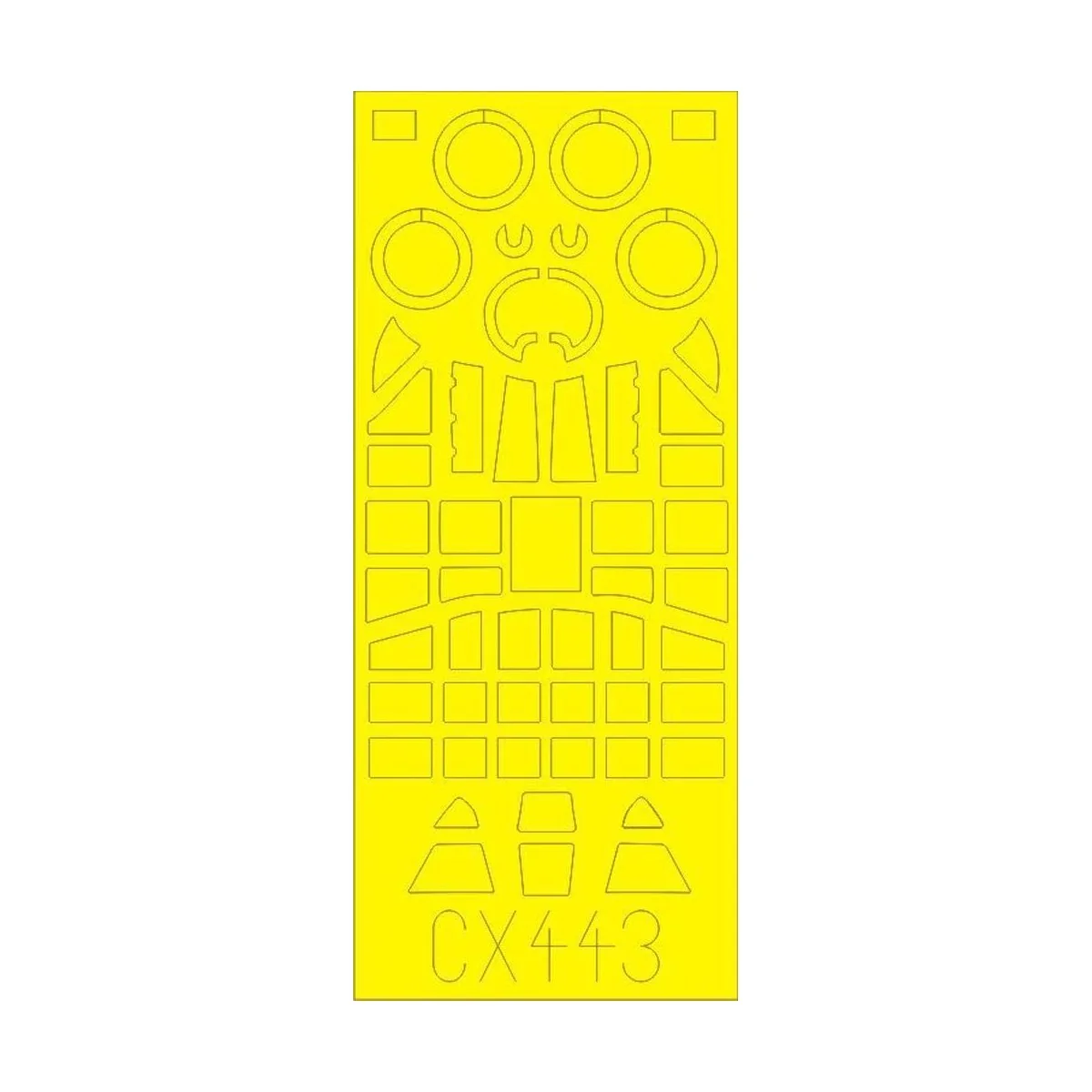 Ju 87B-2 for Zvezda - Eduard Accessories CX443