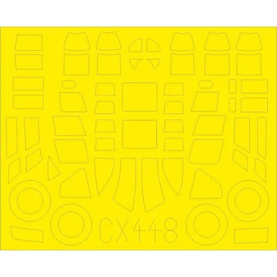 Blenheim Mk.IF for Airfix, 1/72 - Eduard Accessories CX448