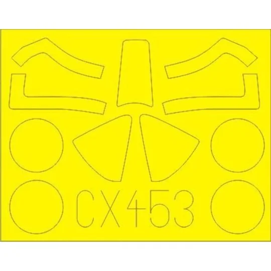 F4U-4 for Revell, 1/72 - Eduard Accessories CX453