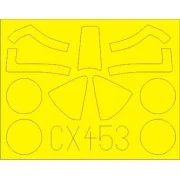 F4U-4 for Revell - Eduard Accessories CX453
