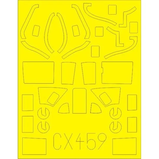 Beaufighter TF Mk.10 for Airfix - Eduard Accessories CX459