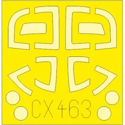 Jet provost T.3/T.3a for Airfix, 1/72 - Eduard Accessories CX463