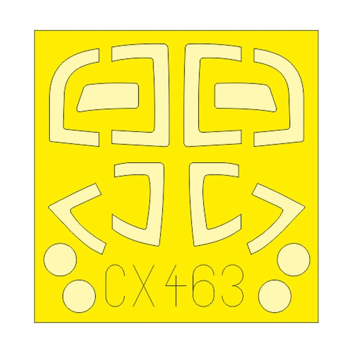 Jet provost T.3/T.3a for Airfix - Eduard Accessories CX463