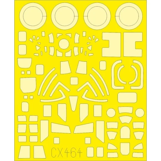 B-17G for Airfix, 1/72 - Eduard Accessories CX464