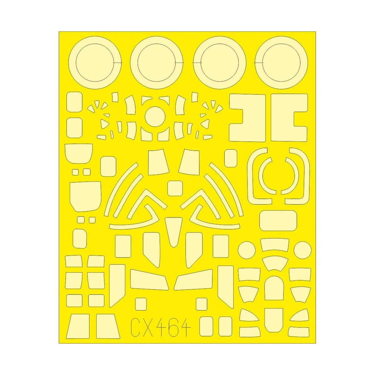B-17G for Airfix, 1/72 - Eduard Accessories CX464