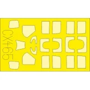 Hellcat Mk.I for Eduard, 1/72 - Eduard Accessories CX465