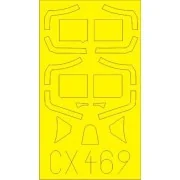 Spitfire Mk.XVI Highback for Eduard - Eduard Accessories CX469