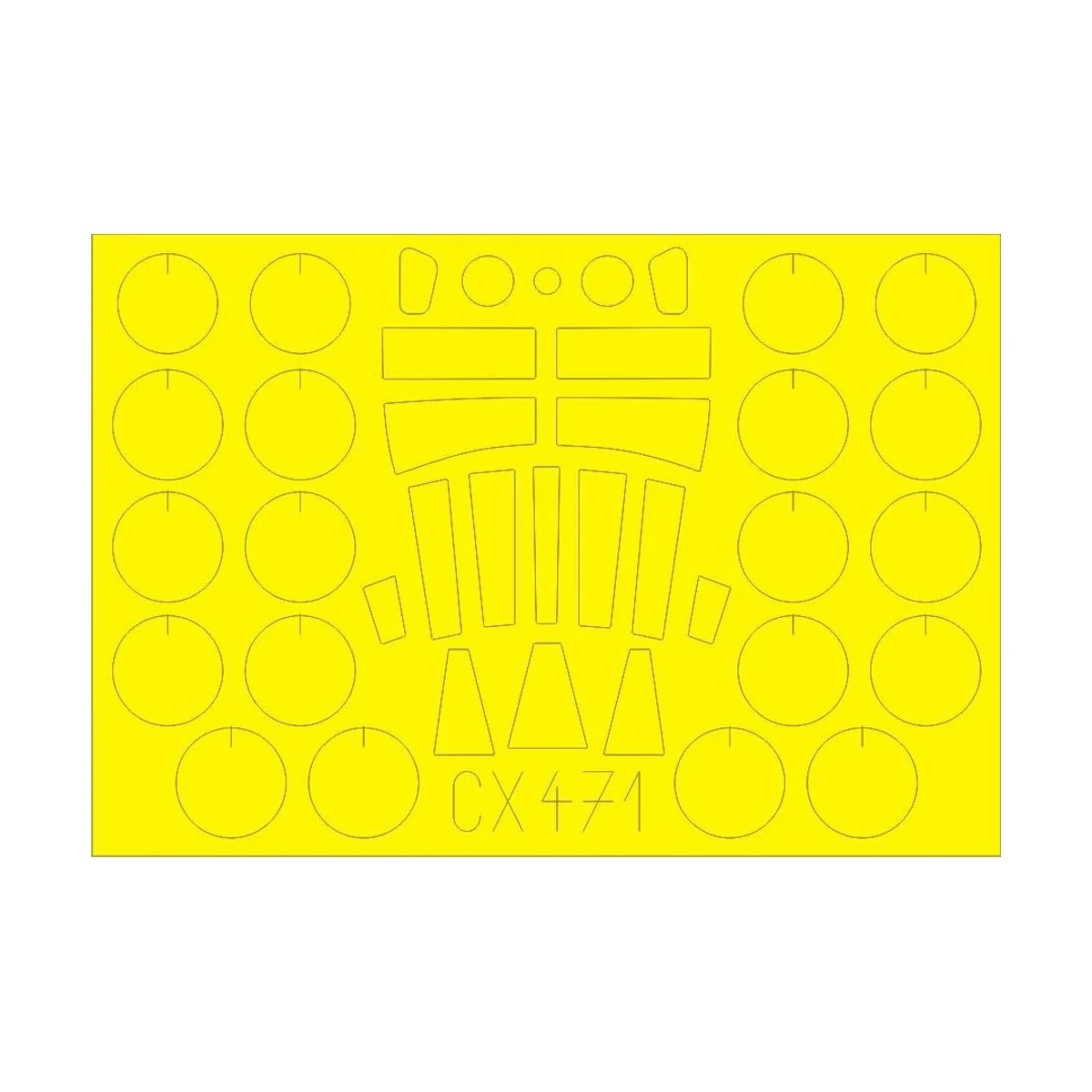 Victor B Mk.2 (BS) for Airfix, 1/72 - Eduard Accessories CX471 Victor B Mk.2 (BS) for Airfix, 1/72 - Eduard Accessories CX471