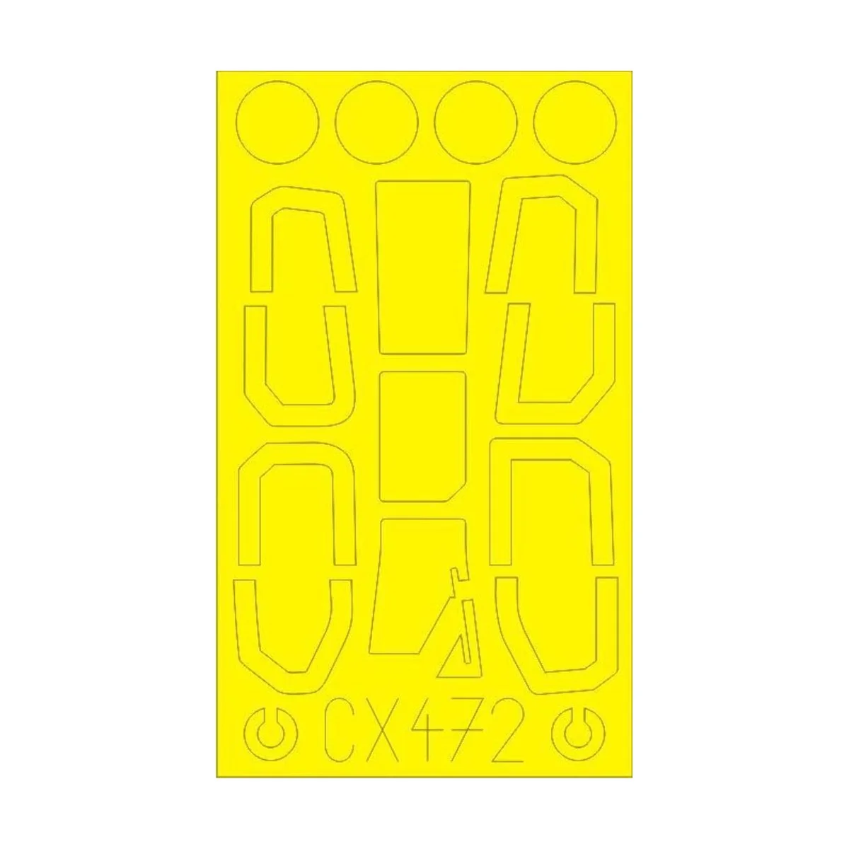 OH-1 Ninja for Aoshima - Eduard Accessories CX472