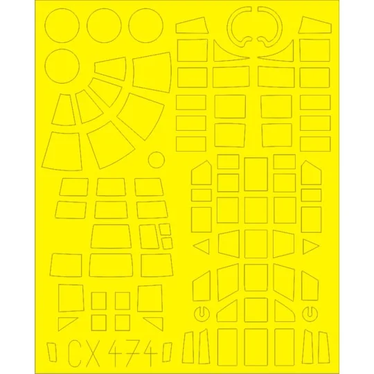 Fw 189A-1 for ICM, 1/72 - Eduard Accessories CX474