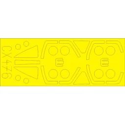 Mirage F.1B for Special Hobby - Eduard Accessories CX476