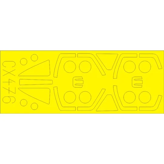 Mirage F.1B for Special Hobby - Eduard Accessories CX476